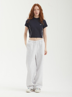 Женская Футболка Piped Seams Mock Neck