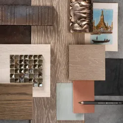 Инженерный паркет Coswick Дуб Серый Кашемир (Grey Cashmere) Шелковое масло