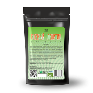 Лецитин соевый гранулят, 200г. скрыт в прайсе