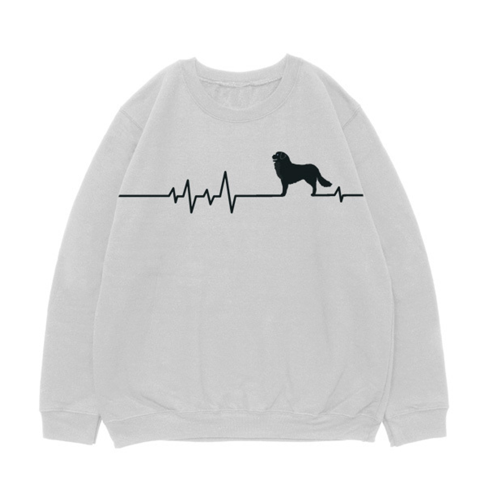 Свитшот "Сердечный ритм - Маремма"