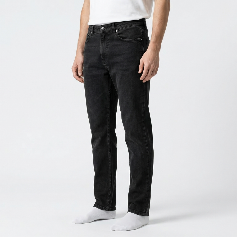 Джинсы «Прямые» Zara • Черный