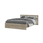 Гармония КР 602 Кровать 140 Дуб крафт серый / Дуб крафт белый