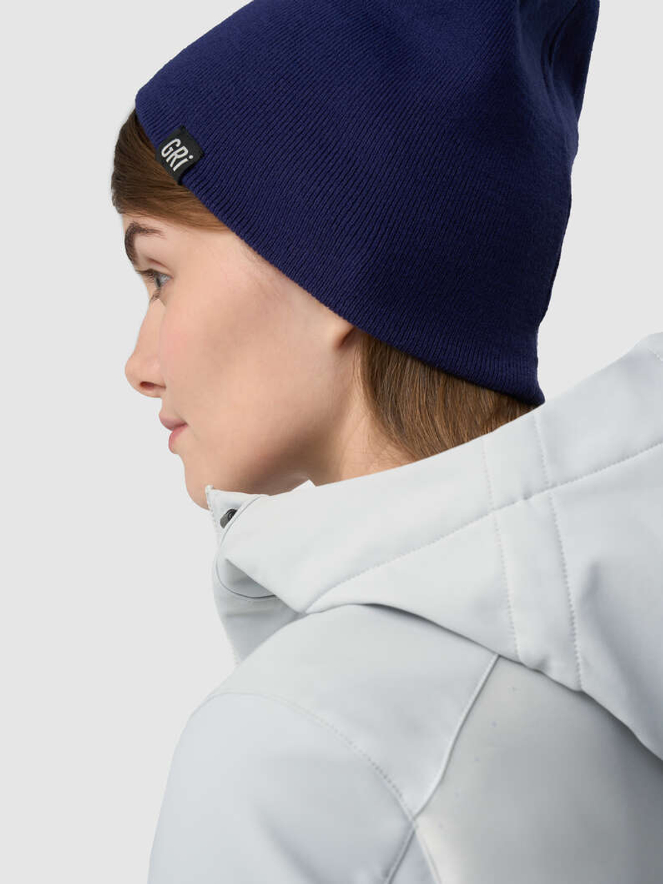 Зимняя шапка GRI Полар 2.0 тёмно-синяя