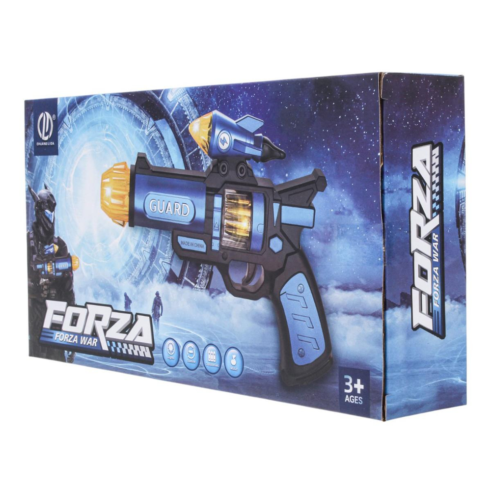 Пистолет на батарейках, коробка 836