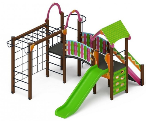 Детский игровой комплекс Лукоморье ДИК 2.25.06-01 H=1200