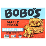 Bobo's Oat Bars, Овсяный батончик с кленовым пеканом, 12 батончиков, 85 г (3 унции)