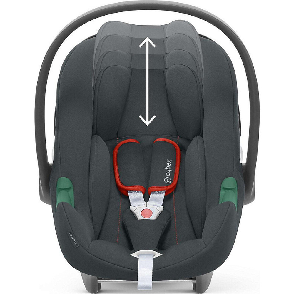 Коляска Carrello Vector CRL-6550 и автокресло Cybex Aton B2 Steel Grey 3 в 1 Pearl Black