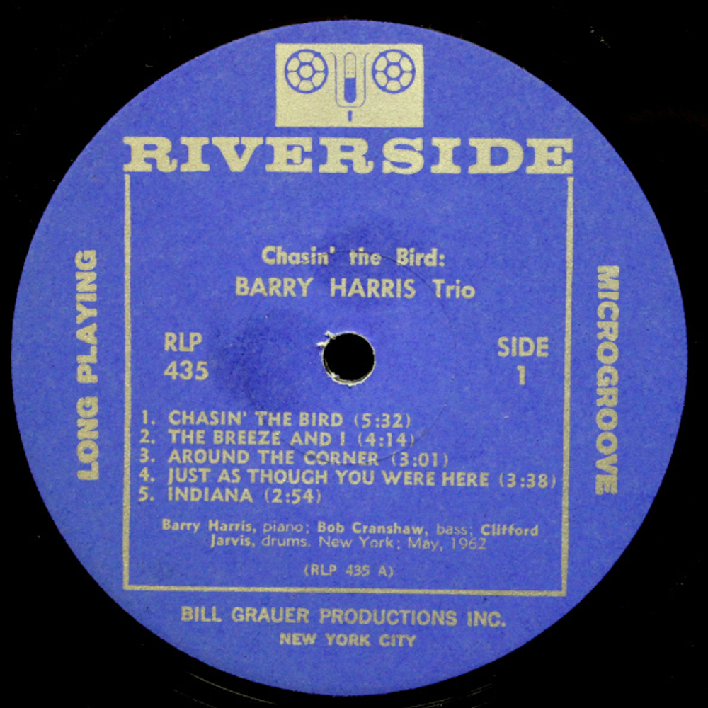 Barry Harris Trio / Chasin' The Bird (LP)