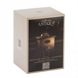 Мельница для кофе 21 см Peugeot Antique темно-коричневая Франция упаковка