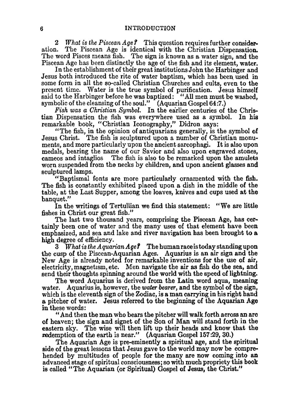 The aquarian gospel of Jesus the Christ | Levi