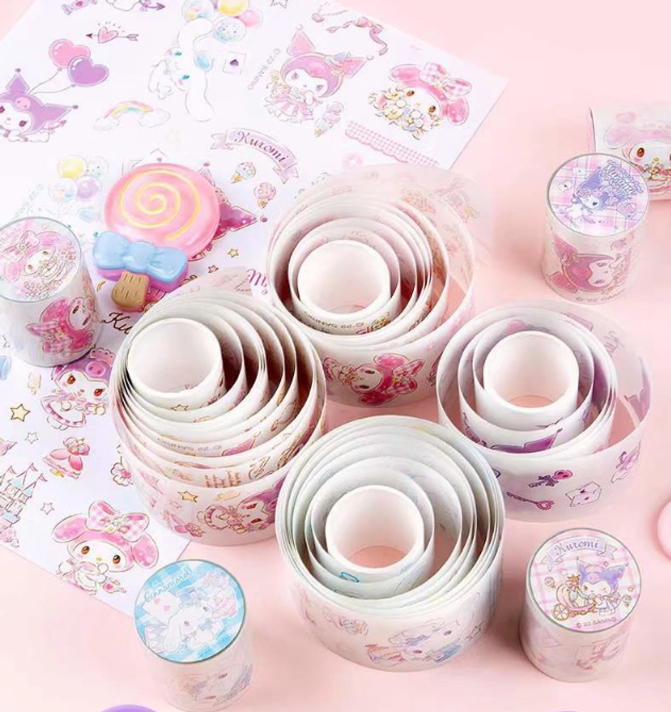 Наклейки в рулоне &quot;Sanrio Dia&quot;