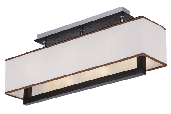 85551/3C WENGUE+CH (1/4) Люстра