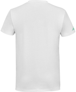 Мужская теннисная футболка Babolat Padel Cotton Men - белый