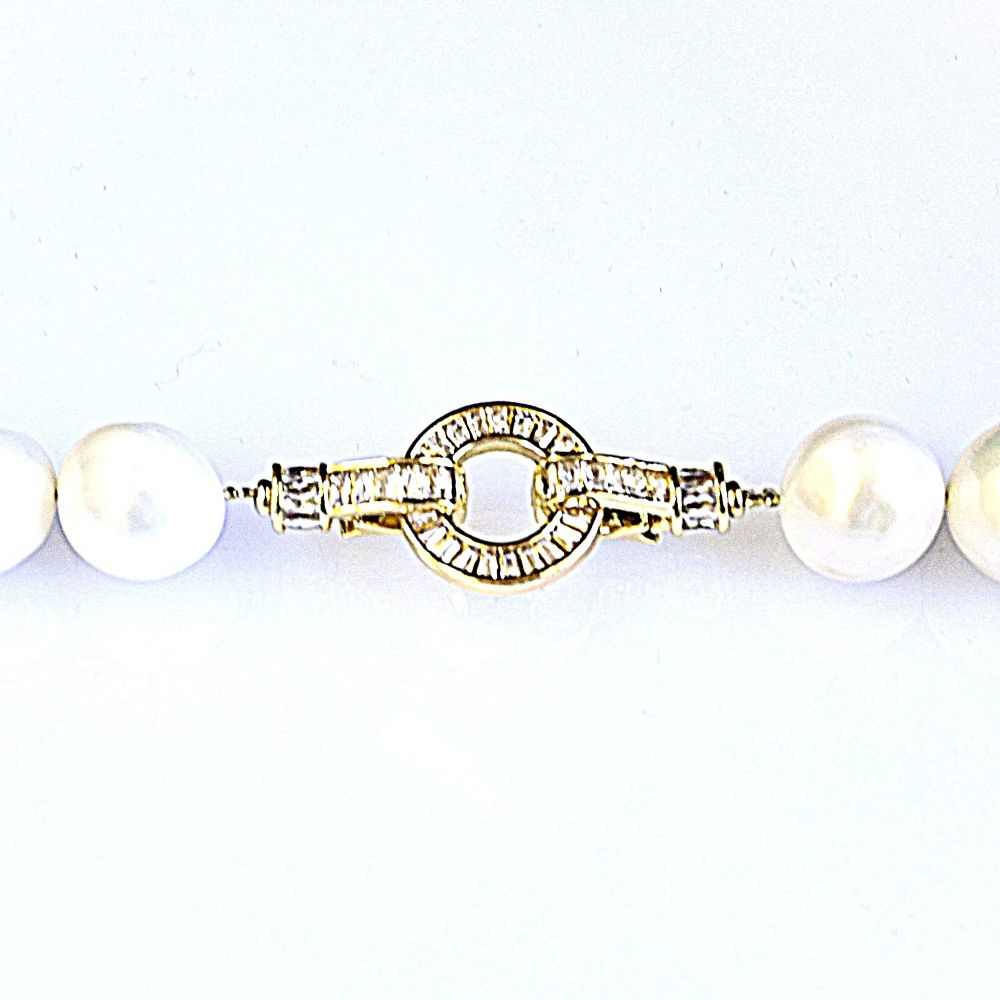 Ожерелье из 30 барочных жемчужин