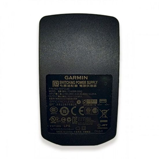 Garmin сетевое зарядное устройство 100-220V, USB 5В, 1 А европейская вилка (010-10635-00)