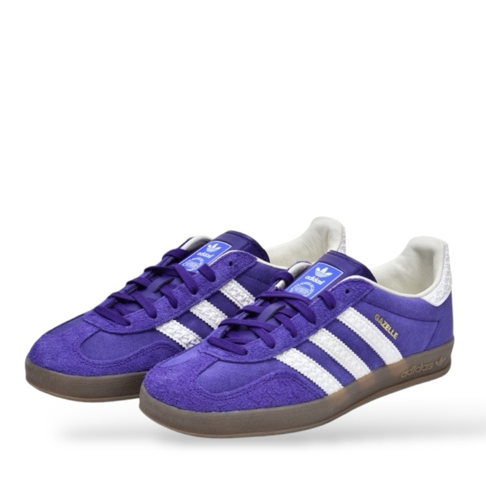 ADIDAS ORIGINALS GAZELLE PURPLE CORE WHITE
