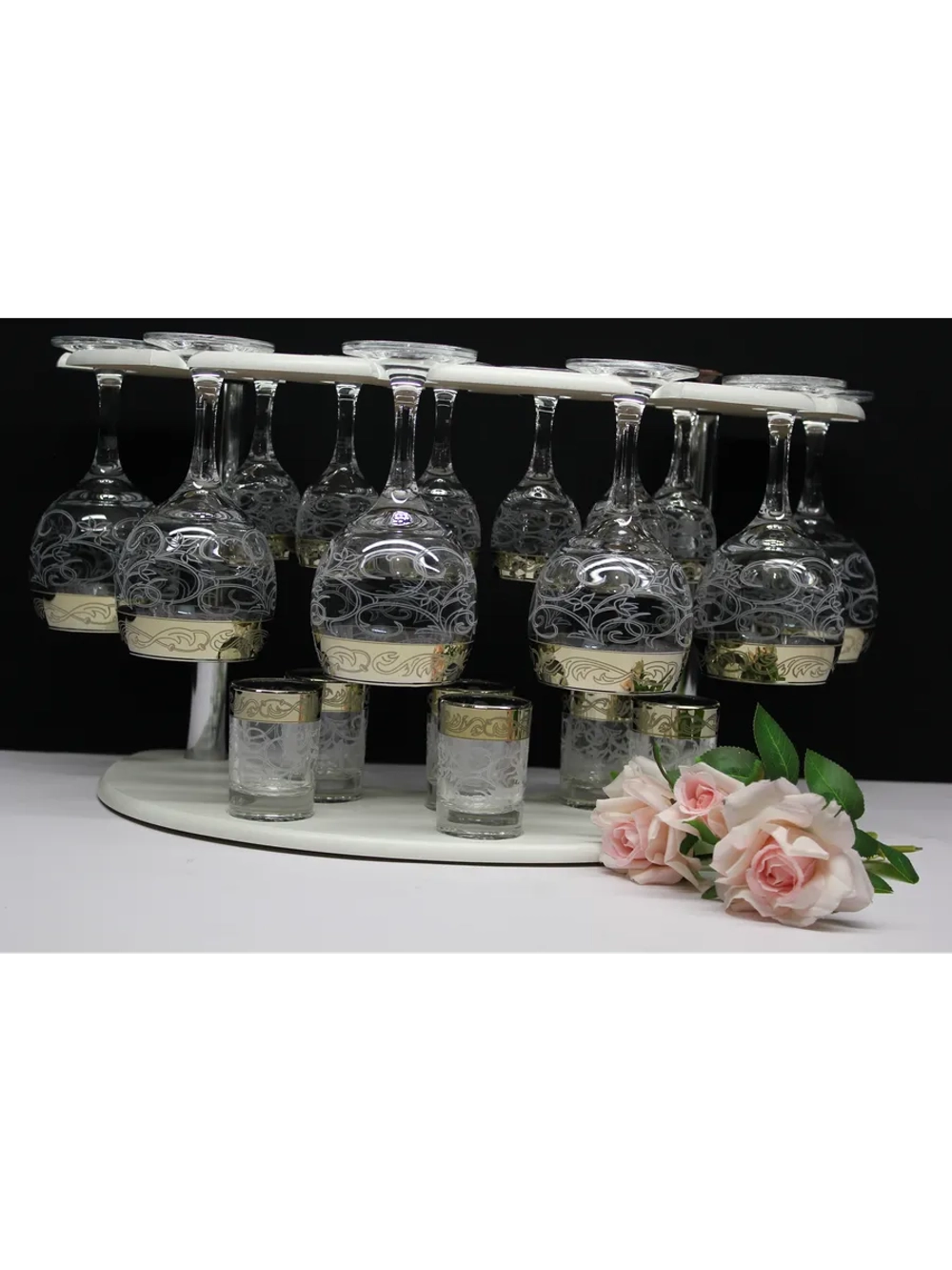 Барный набор 18 предметный с фужером