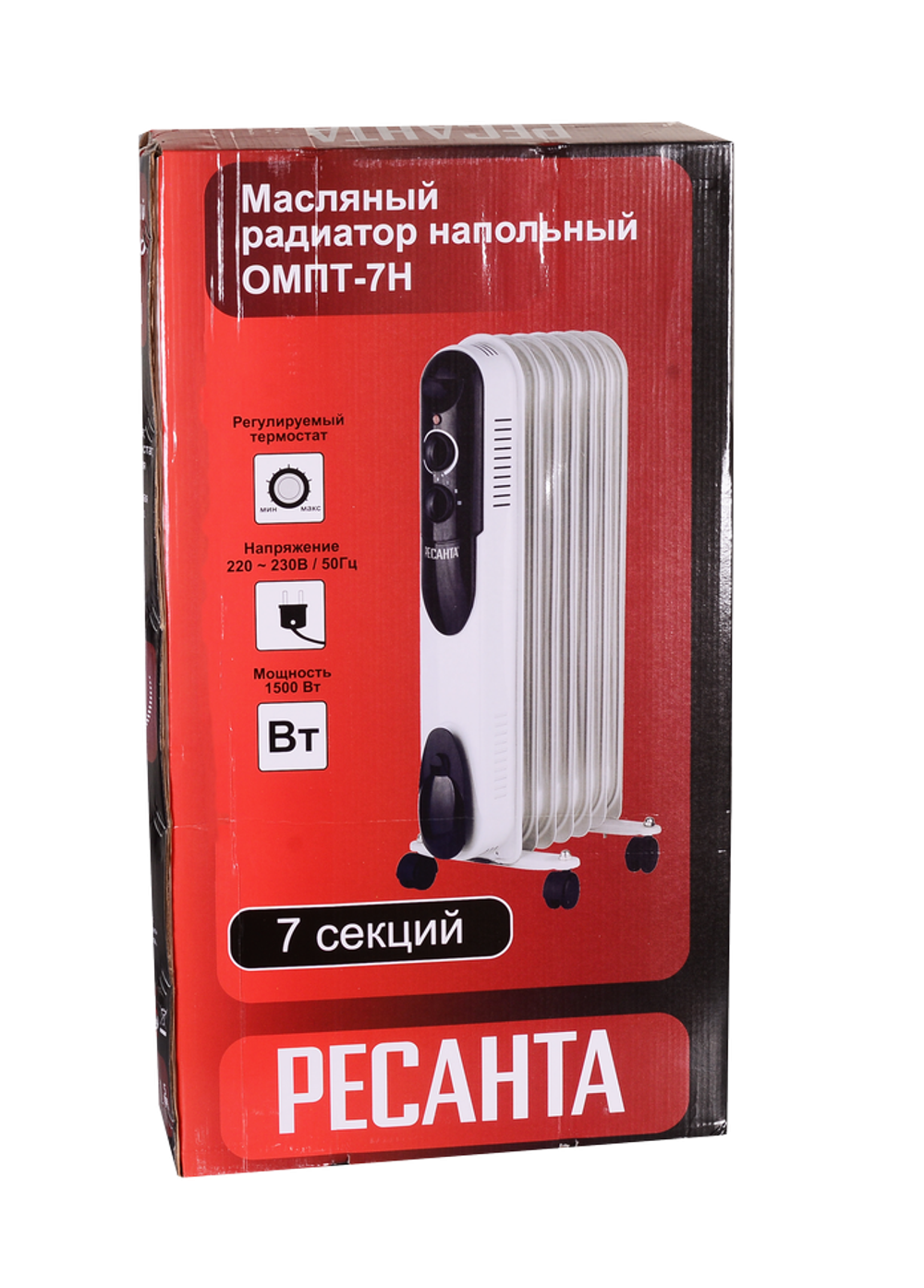 Масляный радиатор РЕСАНТА ОМПТ-7Н