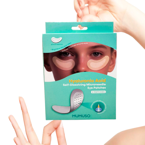 Патчи Mumuso микроигольные Саморастворимые микроигольчатые осветляющие