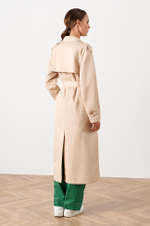 0106 Плащ женский (бежевый)