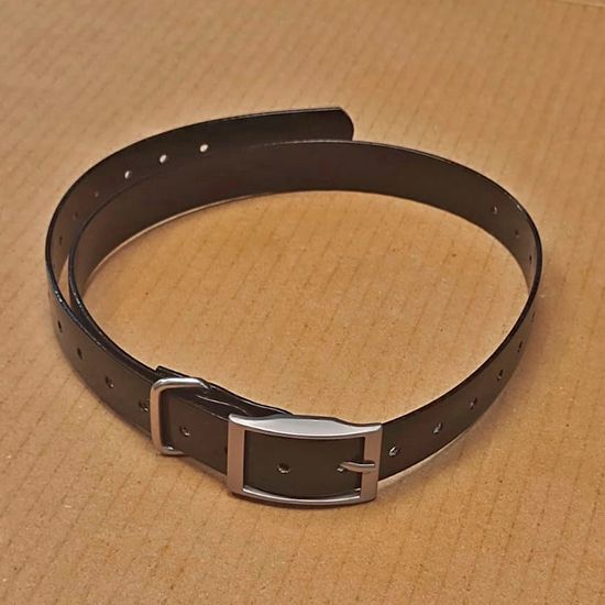 Сменный ошейник 19 мм для Garmin T5 mini, TT15 mini, Barklimiter, Delta, PRO (черный)