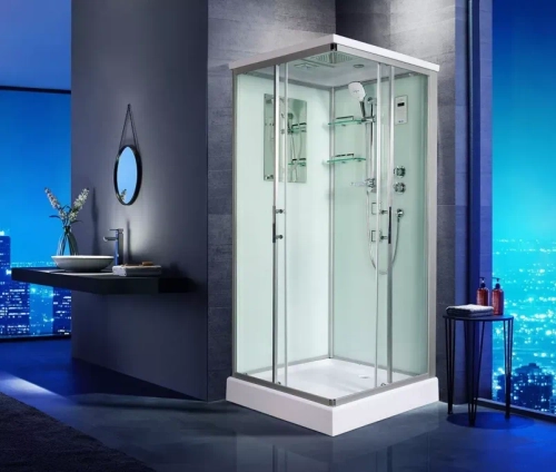 Душевая кабина WeltWasser (ВельтВассер) Laine 904, с низким поддоном, с электрикой и ГМ, 90x90x217
