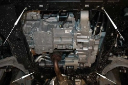 Защита картера и КПП Sheriff для Fiat Croma II 2005-2011 арт.07.0548