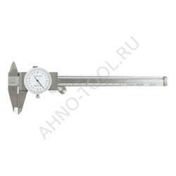 Штангенциркуль с круговой шкалой ШЦК-150-0.02 ГОСРЕЕСТР 89053-23 нерж.сталь ТОЧИНТЕХ (с поверкой)