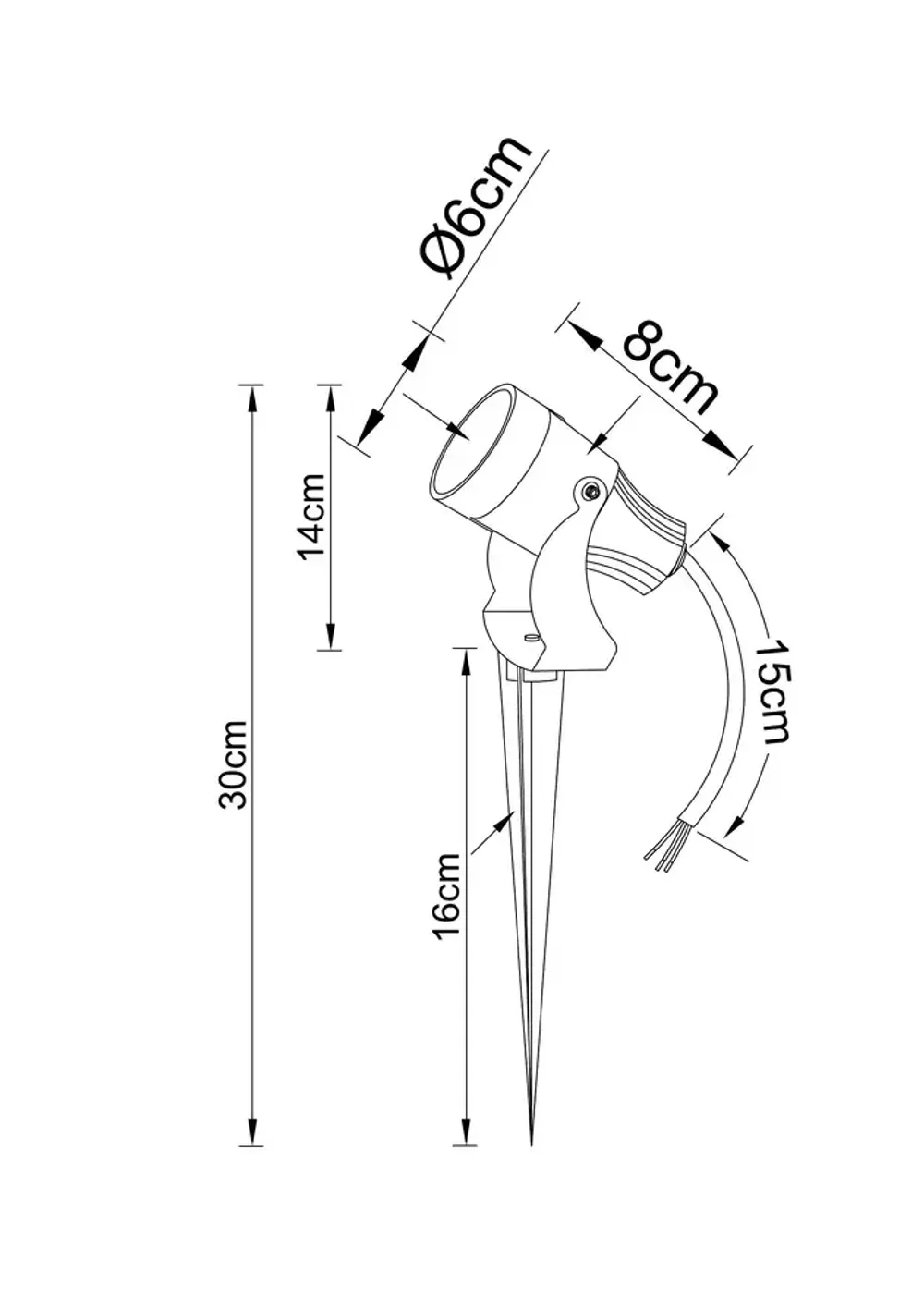 Грунтовый светильник Arte Lamp