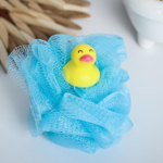 5057895 Игрушка-мочалка для купания, детская «Уточка»