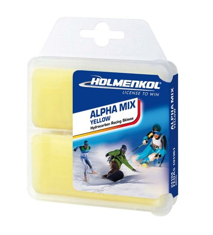 Парафин HOLMENKOL RacingMix WET, (0-4 C), 2х35г арт. 24950