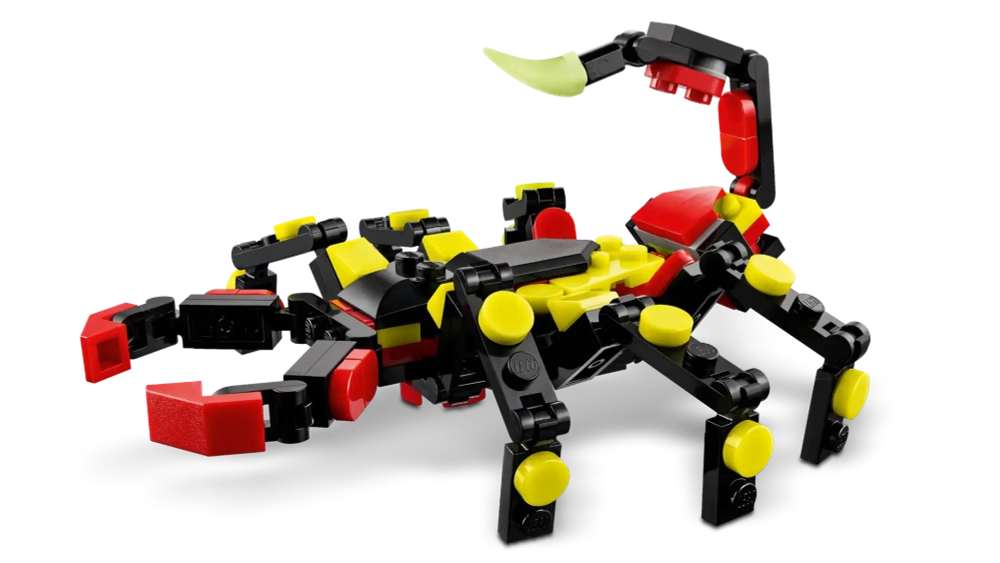 Конструктор LEGO Creator 31159 Дикие животные: Удивительный паук, 3в1