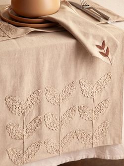 Салфетка сервировочная Desert leaf из коллекции Essential, 45х45 см