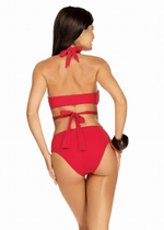 Стильный пуш-ап купальник (Размер: 75C/38) (Цвет: красный)