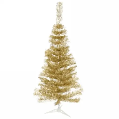 Ёлка «Теплая вьюга» 120 см, ПВХ (120 веток), Золото