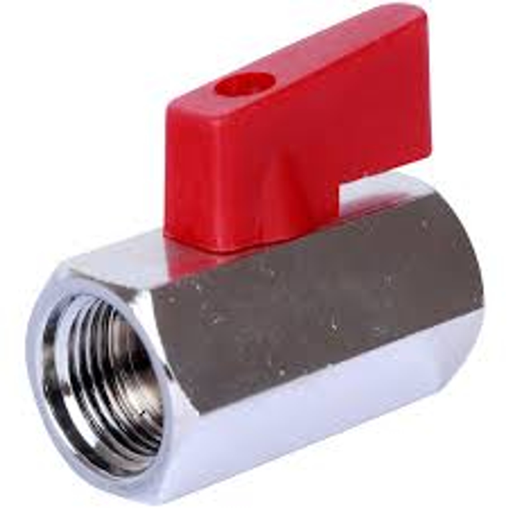 STOUT 3/8 Кран шаровой мини, муфтовый ВН/ВН*