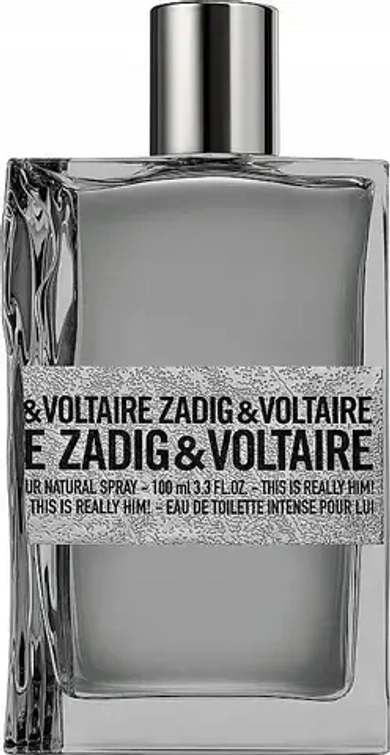 Энергичная мужская туалетная вода Alkotest ZADIG & VOLTAIRE This Is Really Him EDT 100 мл