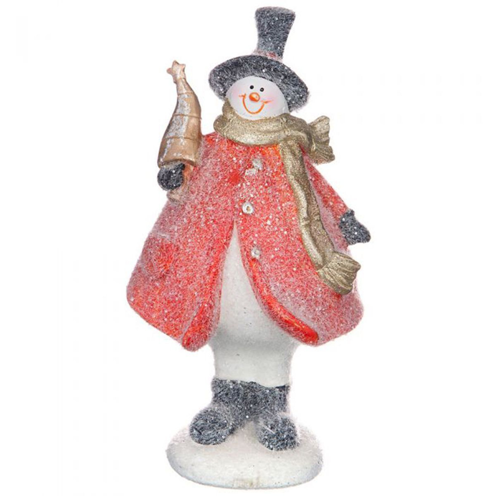 Фигурка декоративная Снеговик, 11х8х20 см, 100-826