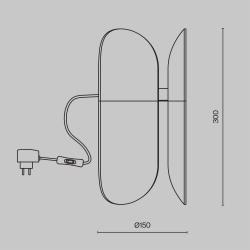 Настольный светильник Maytoni MOD416TL-L6BR3K