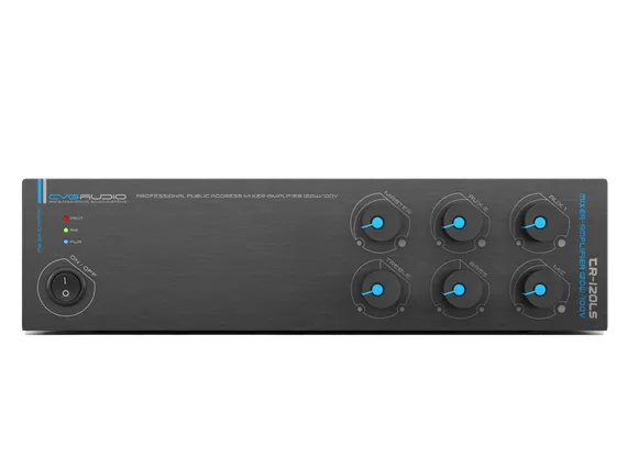 CVGAUDIO TR-120LS миниатюрный настольный/настенный микшер — усилитель, мощность 120W — 100V