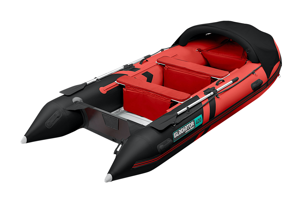 Лодка ПВХ Gladiator Active C400AL с алюминиевым полом