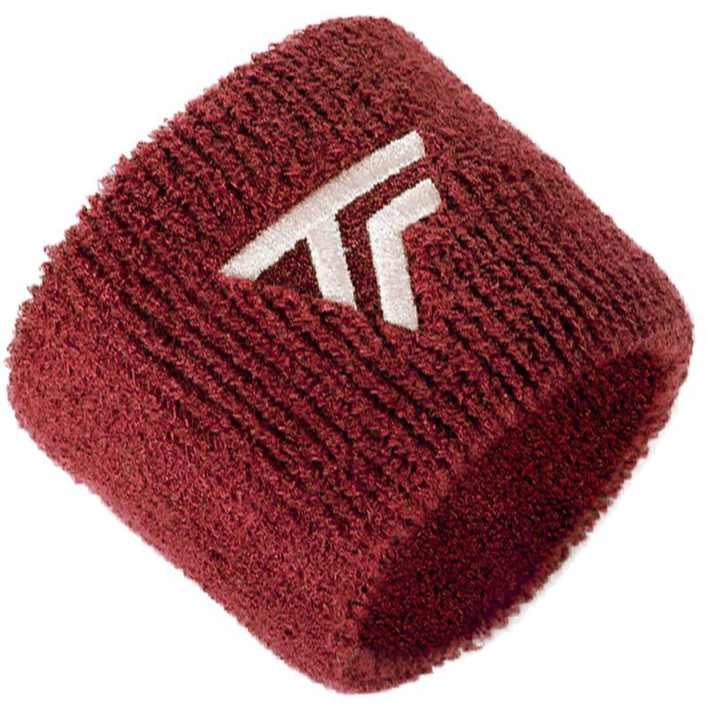 Напульсник теннисный Tecnifibre Wristbands 2P - красный