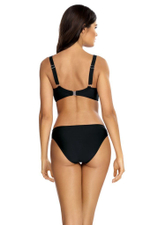 Элегантный раздельный купальник с чашками на тонком поролоне (Размер: 75H/38) (Цвет: черный)