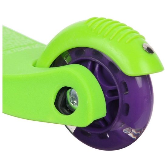 Самокат graffiti, колеса световые PU