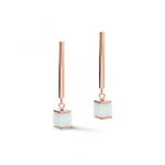 Серьги Coeur de Lion Green Beige 5059/21-0510 цвет белый