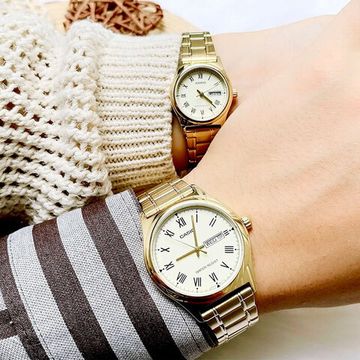 Парные часы Casio Standard: MTP-V006G-9B и LTP-V006G-9B