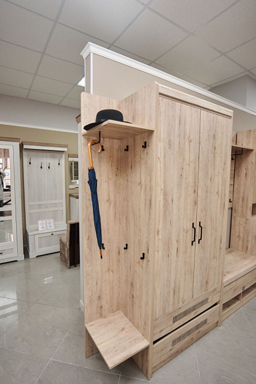 Монца Шкаф 2х ств.