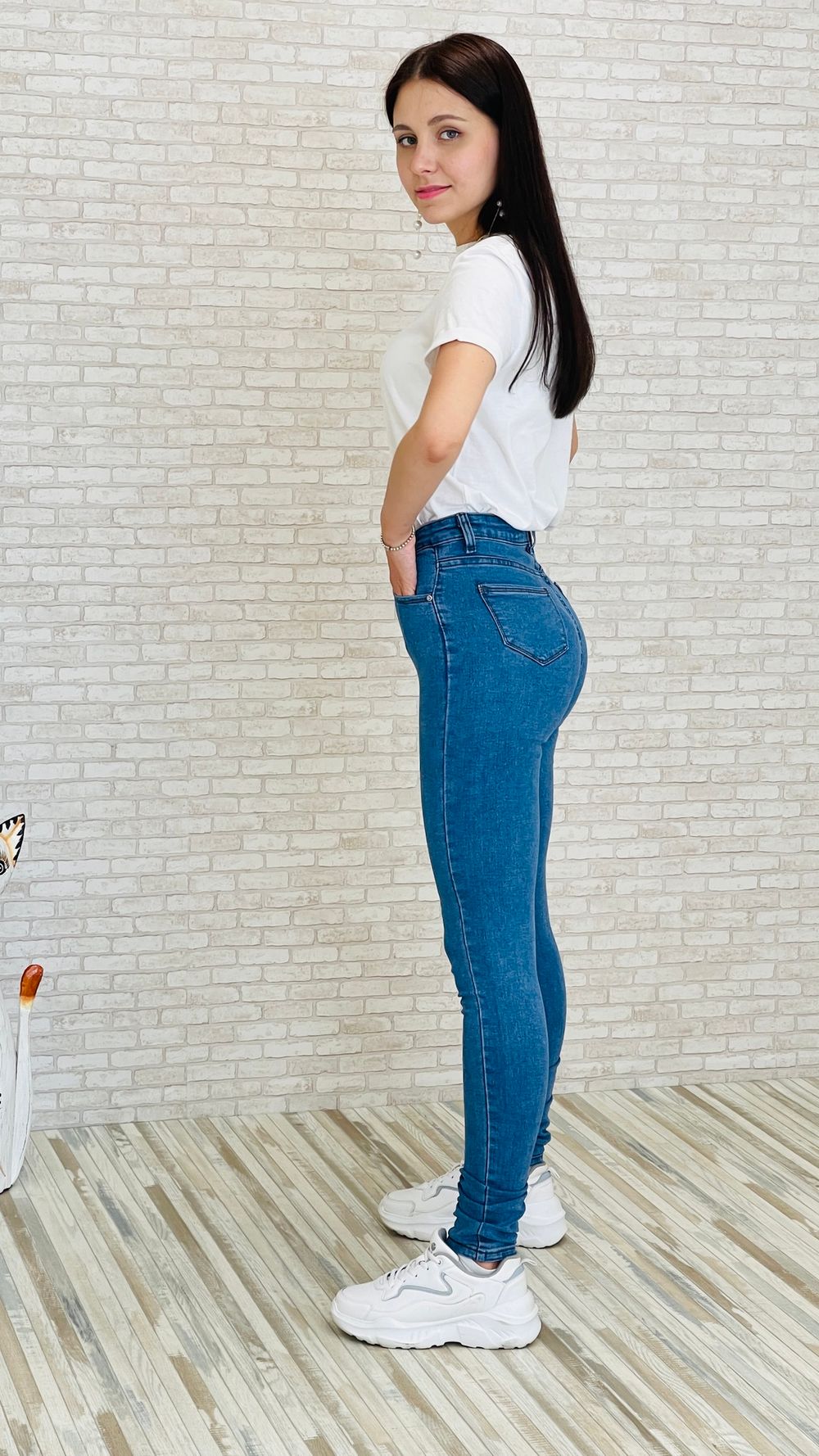 Джинсы МС-2-9515 (голубой)