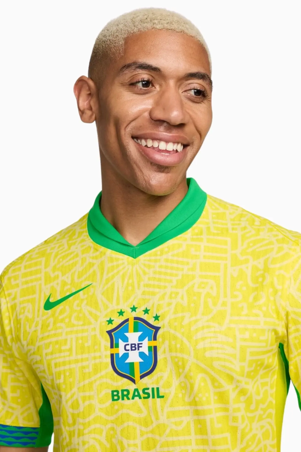 Футболка Nike Brazil 2024 Home Match - желтый