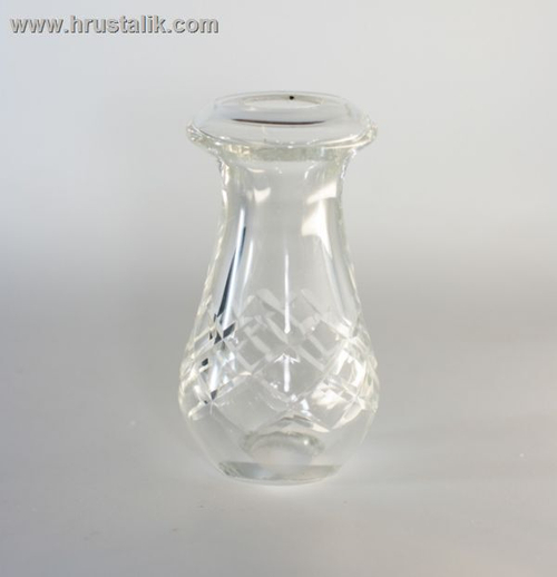 Центральная колба хрустальной люстры прозрачная №25